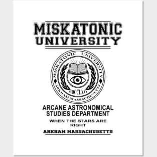 Miskatonic University  Astronomical department Posters and Art